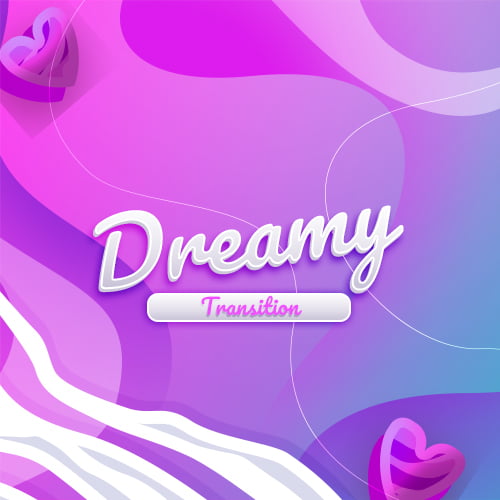 Dreamy Cute Twitch Transition Thumbnail