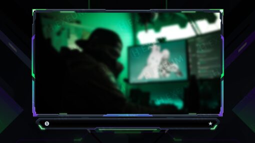 Green Webcam Overlay