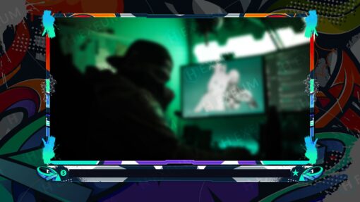 Graffiti Webcam Overlay