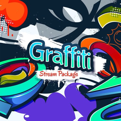 Graffiti Animated Twitch Overlay