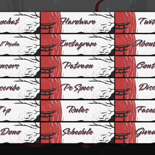 Japanese Twitch Panels