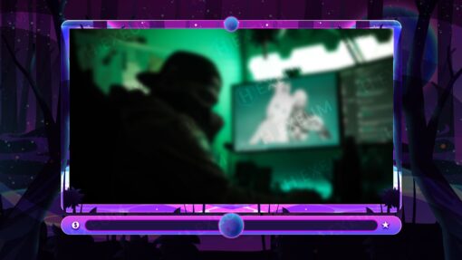 Fantasy Webcam Overlay