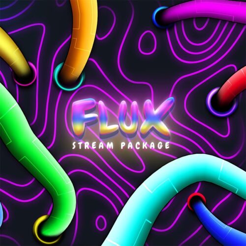 Flux Multicoloured Animated Stream Overlay
