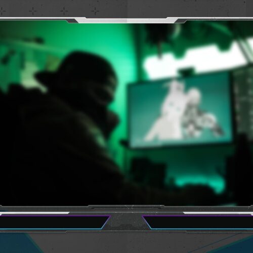 White Webcam Overlay