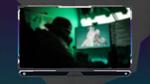 White Webcam Overlay