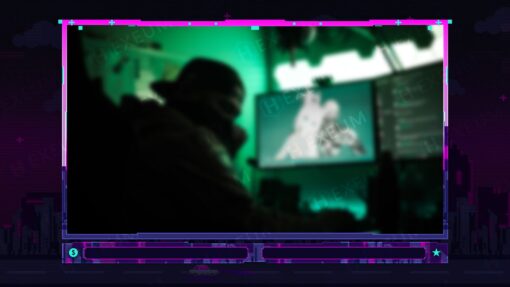 Pixel City Webcam Overlay