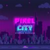 Pixel City Animated Twitch Overlay