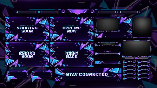 beat saber twitch overlay stream layout