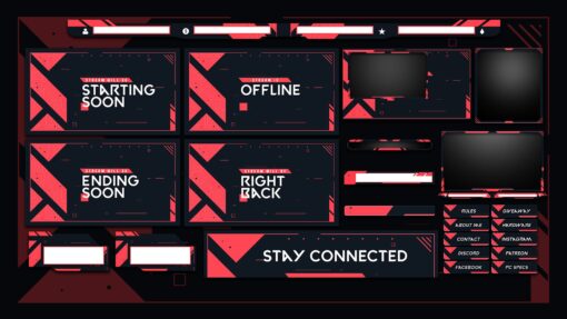 Valorant Animated Stream Overlay