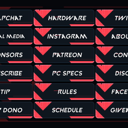 Valorant Twitch Panels