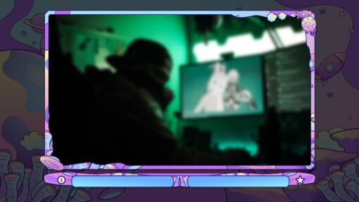Trippy Webcam Overlay