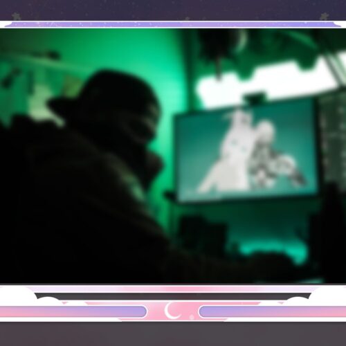 Pastel Webcam Overlay