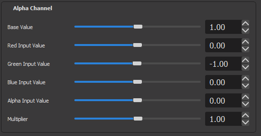 set dynamic mask alpha channel