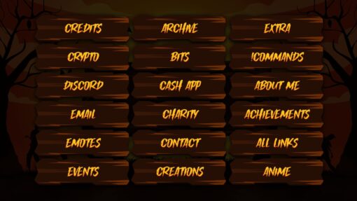 Horror Twitch Panels