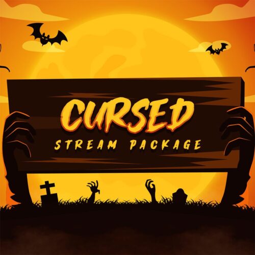 spooky stream package graveyard skeleton zombie