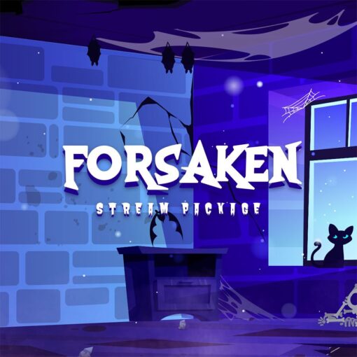 Cute Halloween Animated Twitch Pack