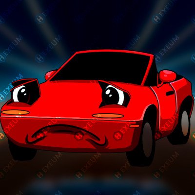 JDM Car Cry Twitch Emote