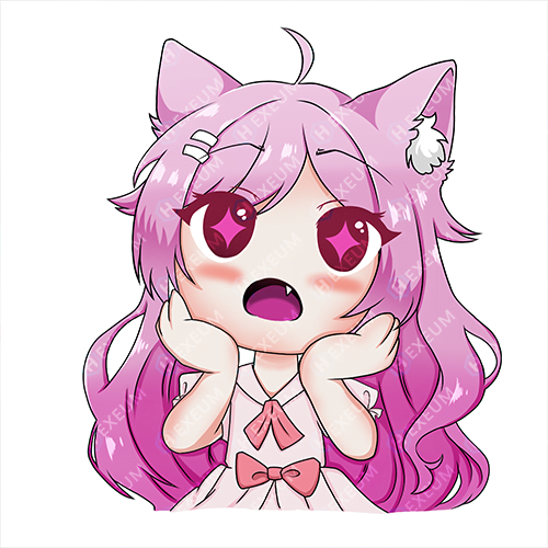 chibi gasp twitch emote