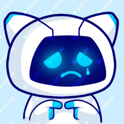 Robot Cry Twitch Emote