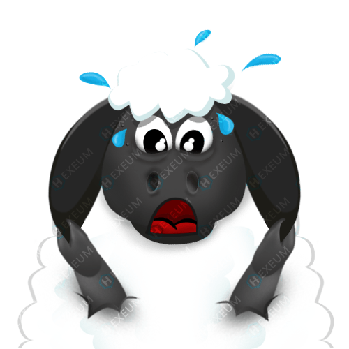 sheep gasp twitch emote