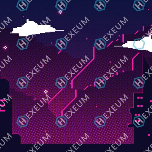Pixel Stream Background