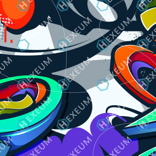 Graffiti Stream Background