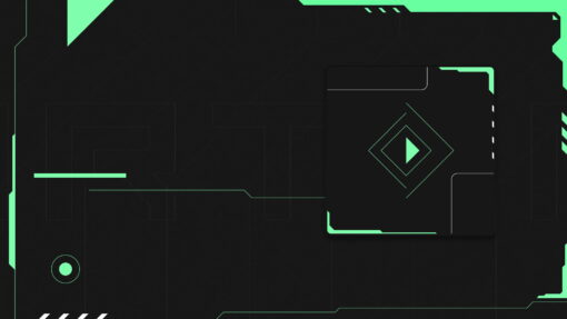 Green Stream Background