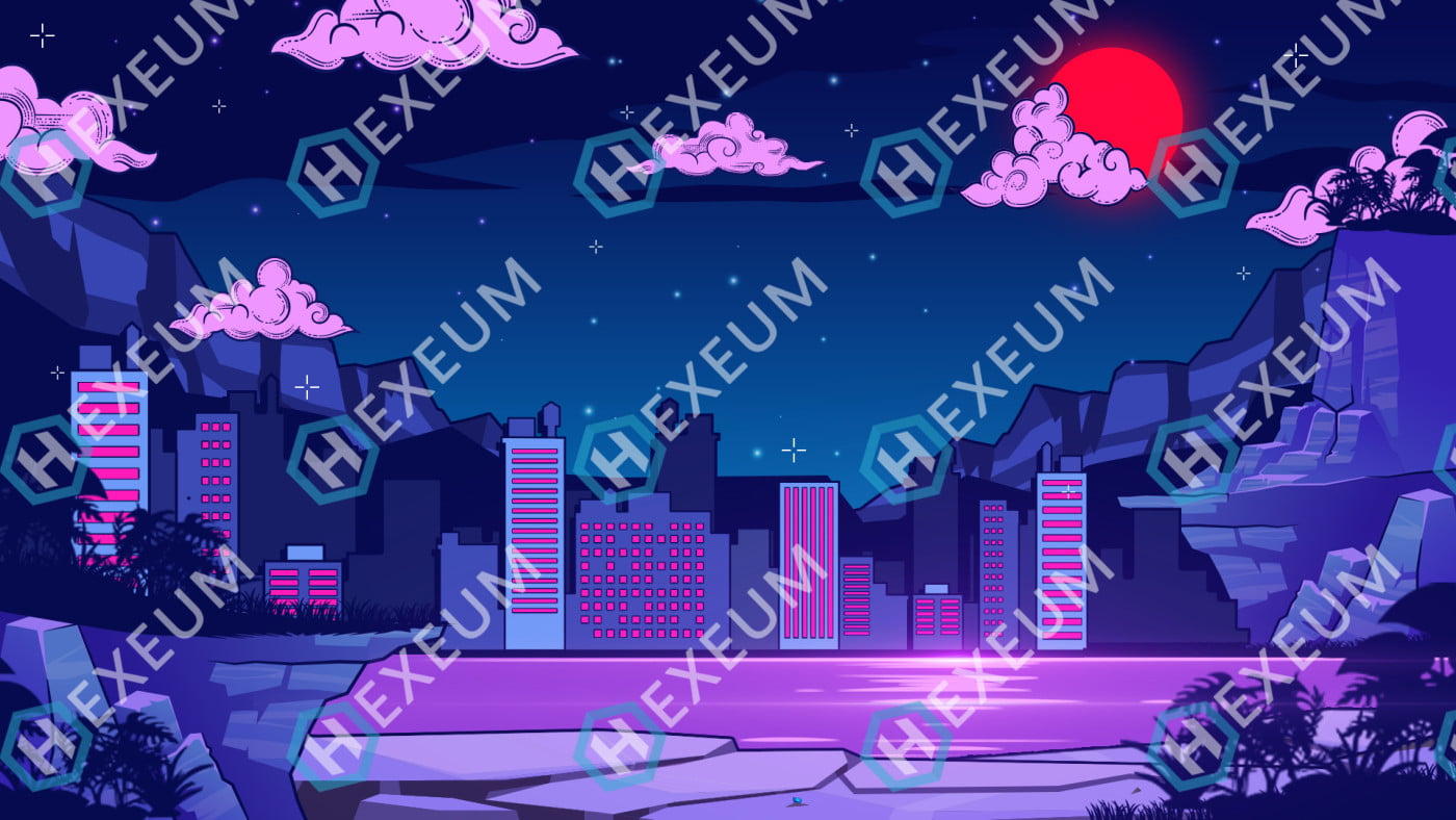 Lofi City Stream Background