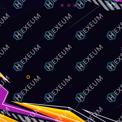 Purple and Yellow Stream Background