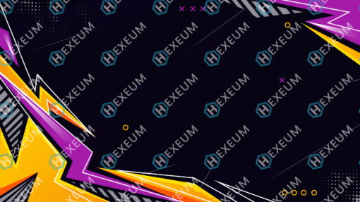 Purple and Yellow Stream Background