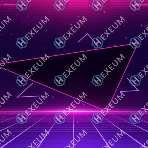 Retro Tech Stream Background