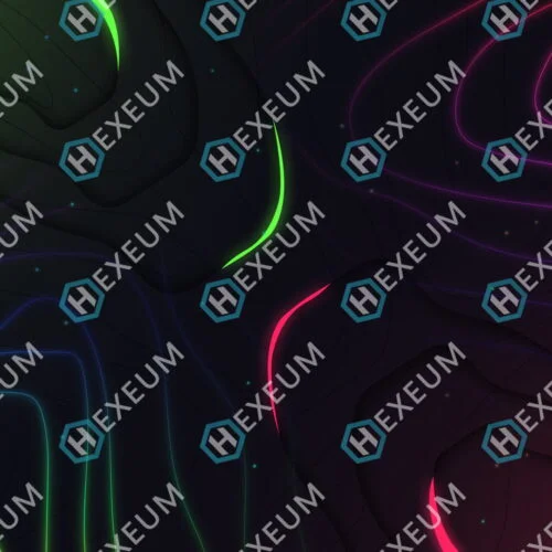 Multicoloured Stream Background