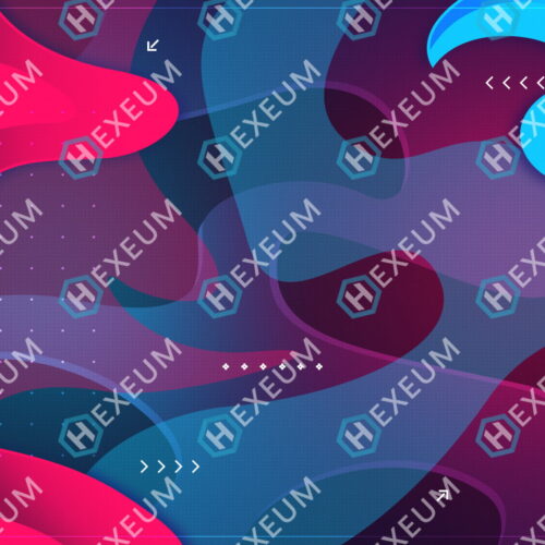 Red and Blue Stream Background