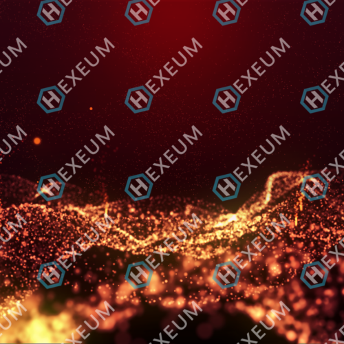 Red Particle Stream Background