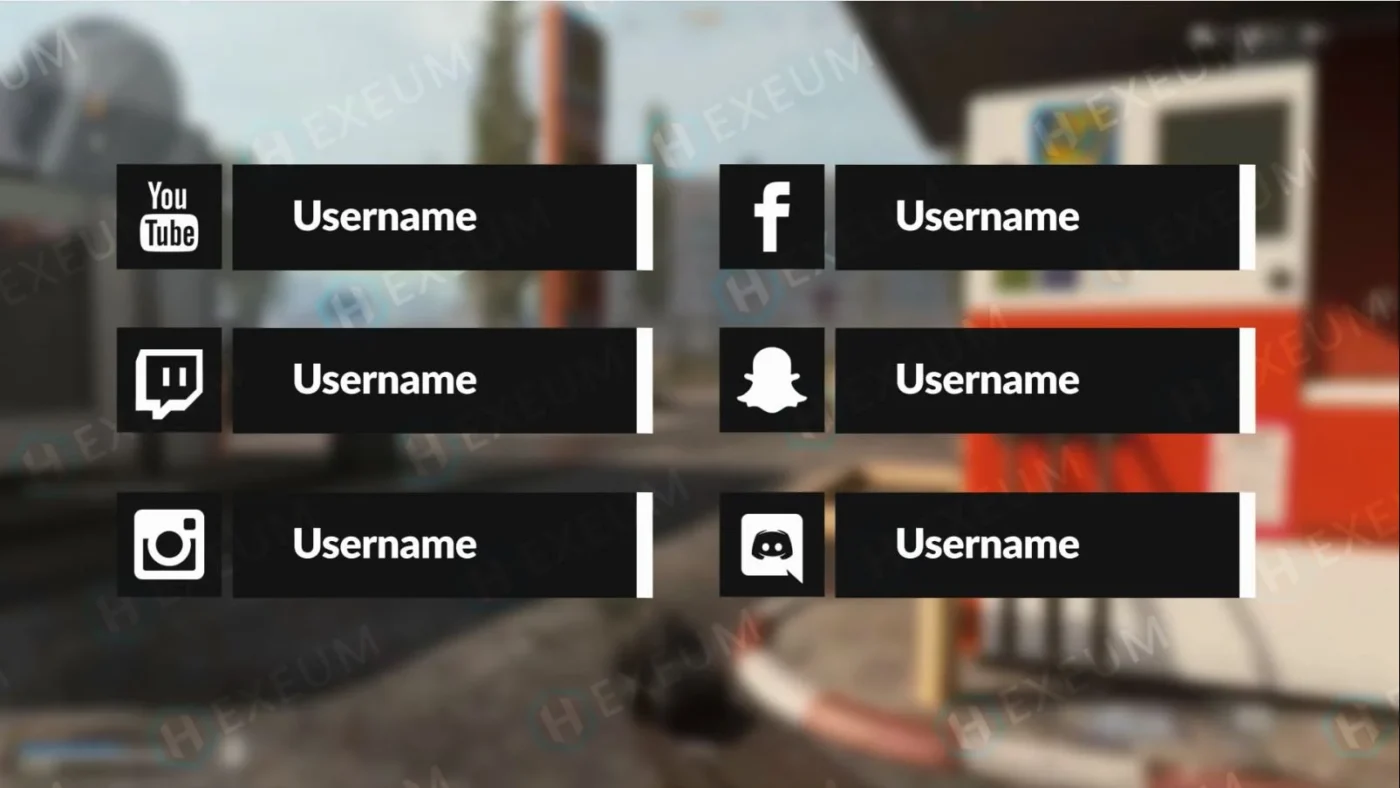 customisable social overlay widgets for streamlabs