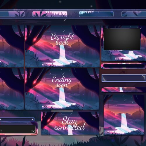 Fantasy Animated Twitch Overlay
