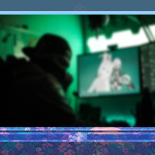Cute Fox Webcam Overlay