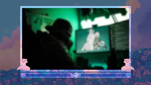 Cute Fox Webcam Overlay