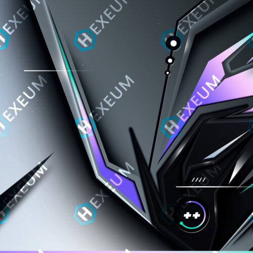 Purple Stream Background