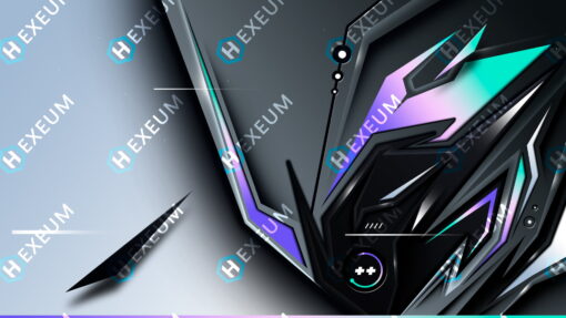 Purple Stream Background