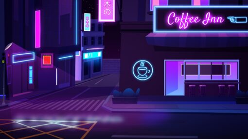 Free Coffee Inn Stream Background