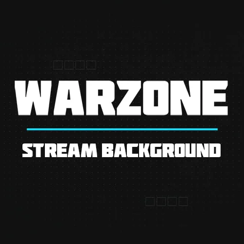 Warzone Stream Background Thumbnail
