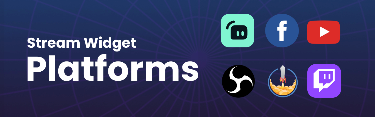 stream widgets platforms
