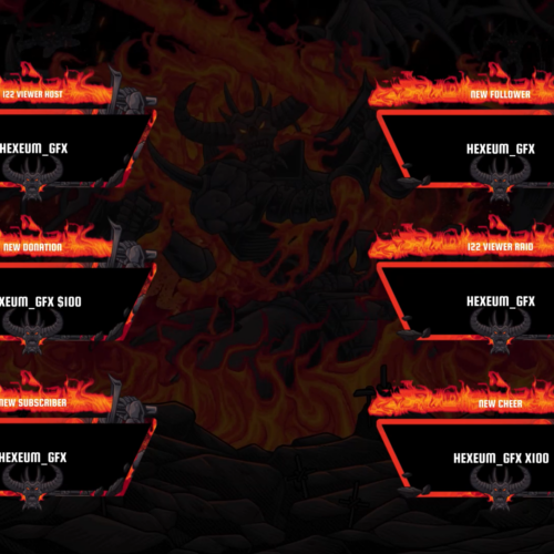 Heavy Metal Twitch alerts