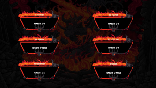Heavy Metal Twitch alerts