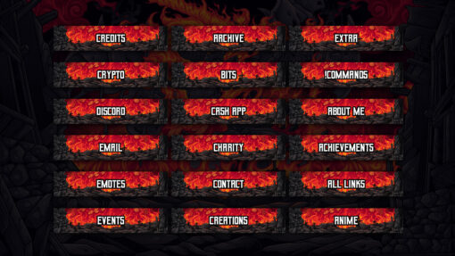 heavy metal twitch panels