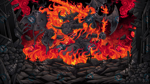 Heavy Metal Stream Background