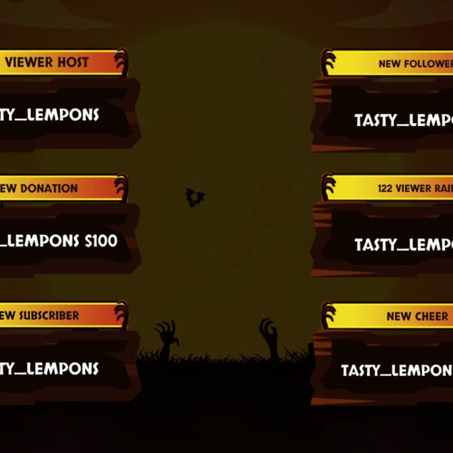 Horror Twitch Alerts