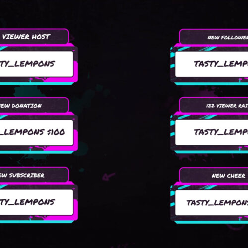 Paint Twitch Alerts