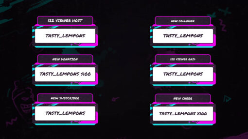 Paint Twitch Alerts